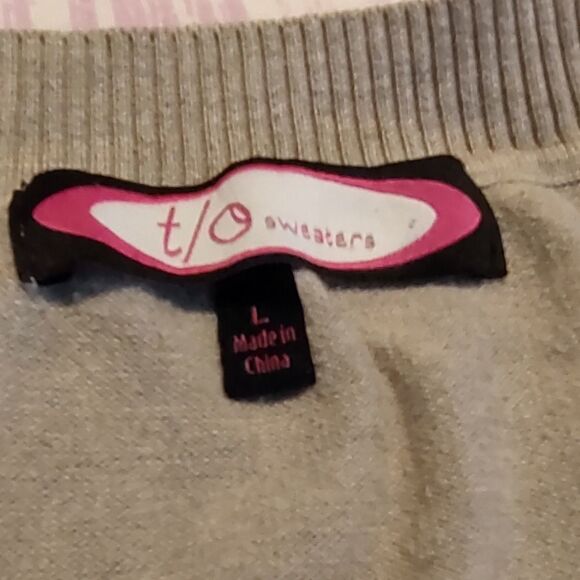 T/O sweaters / XLong sweater Size: L (0049) - Picture 2 of 4